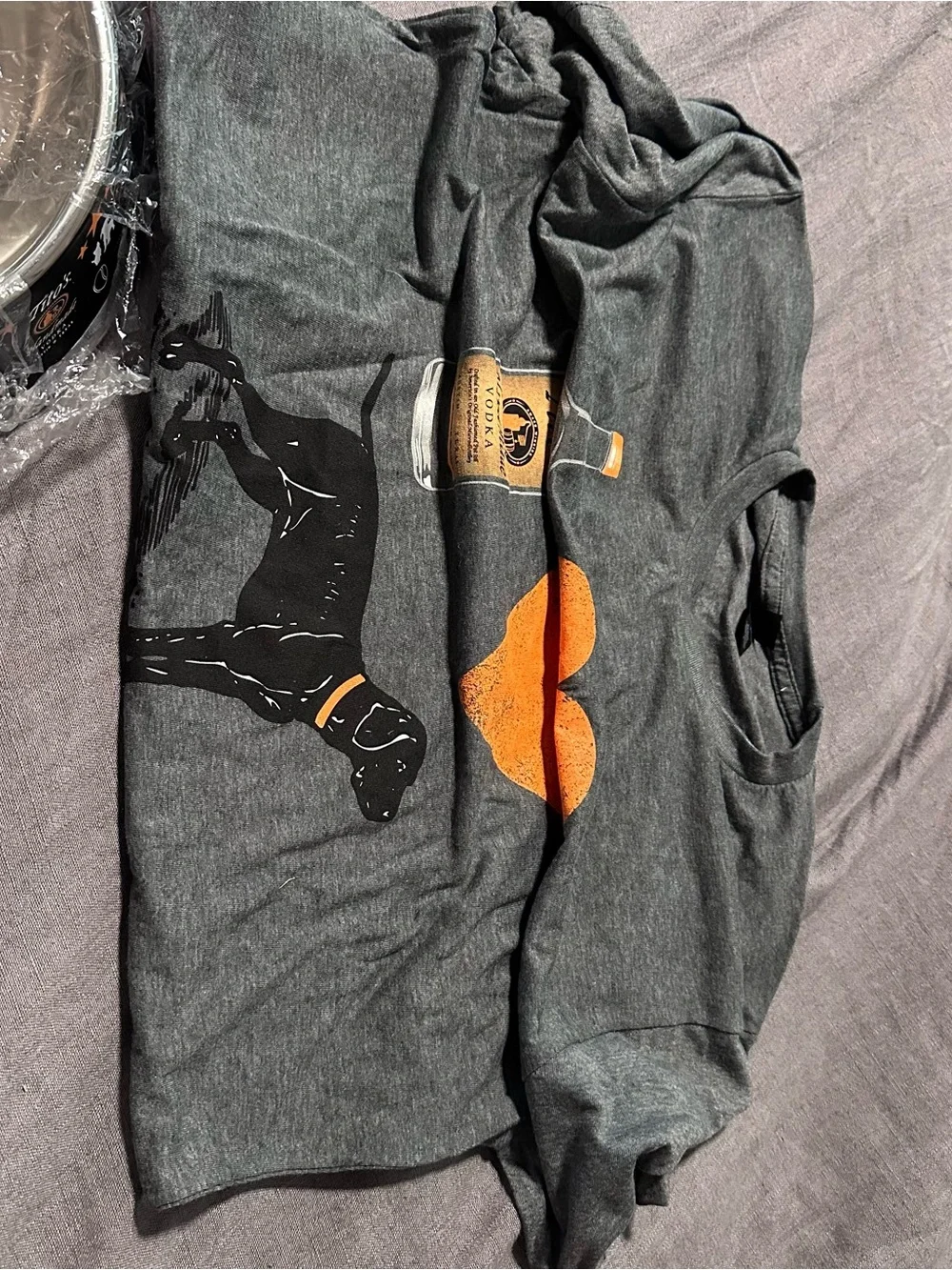 Tito's Handmade Vodka Black Dog bowl & Tee